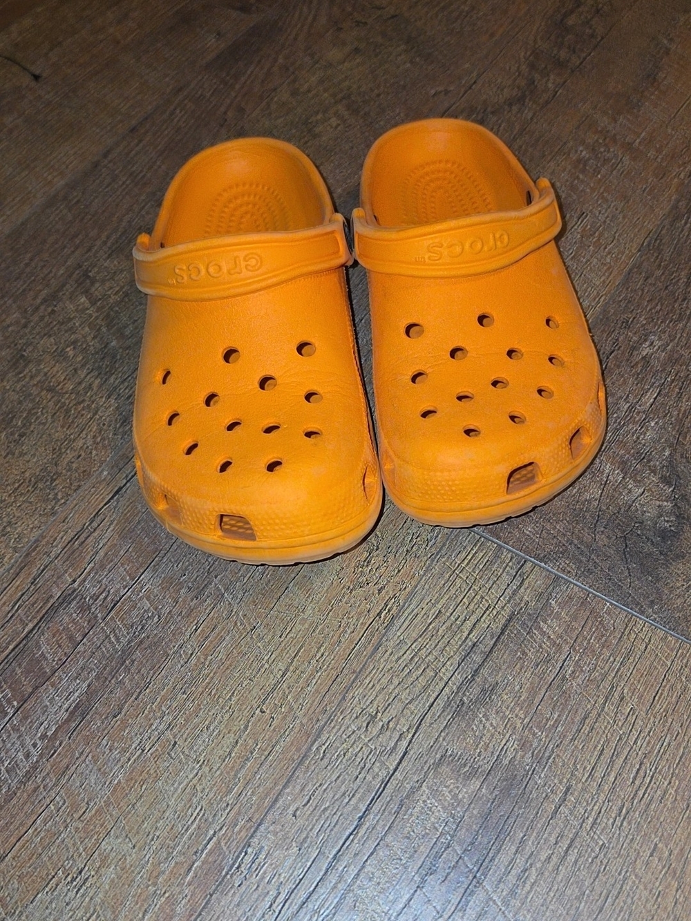 CROCS  Classic Clog in Bright Orange